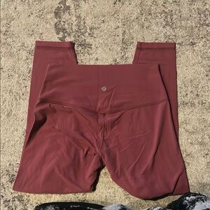 Lululemon Salmon High-Rise Leggings (Pilling between legs)